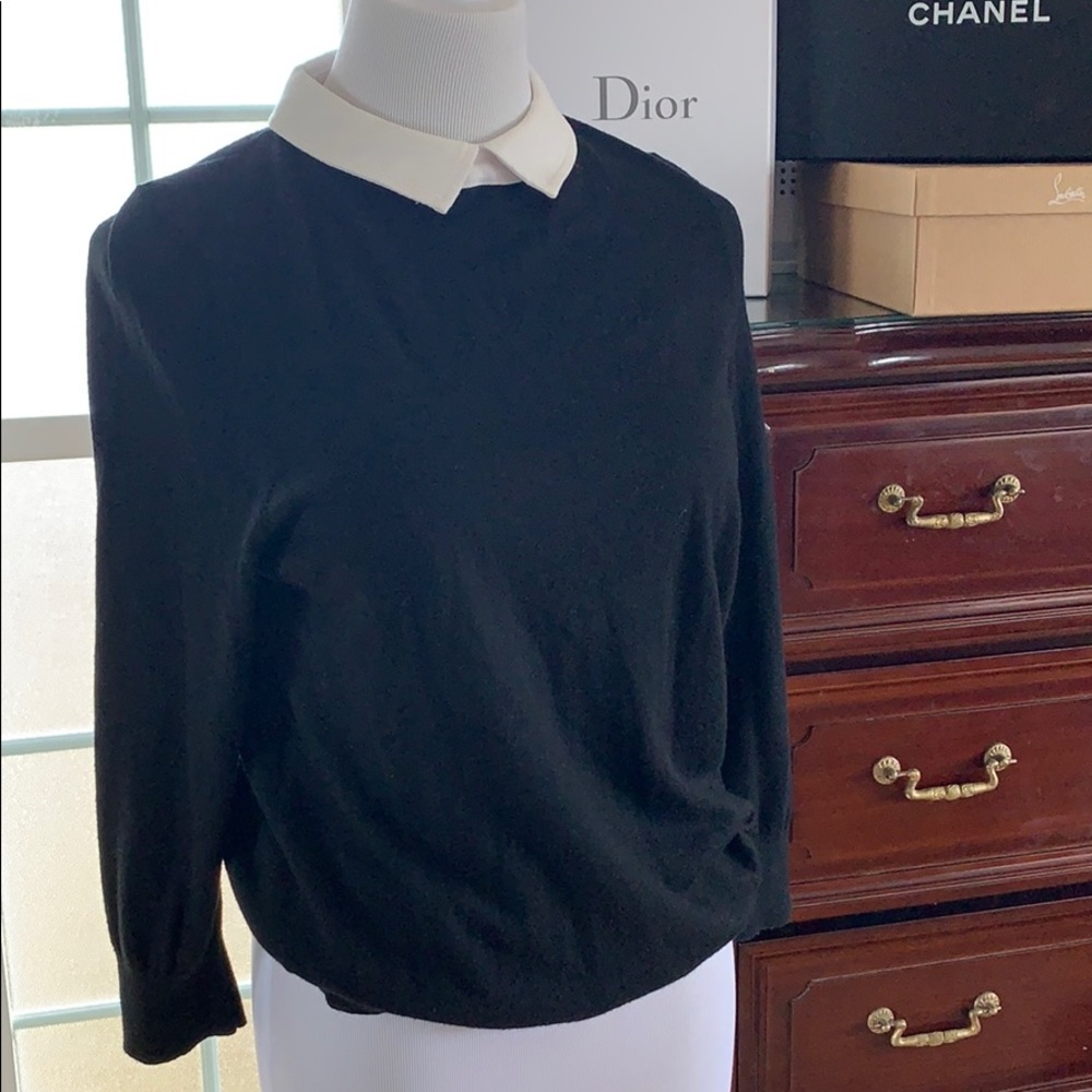 Ann Taylor Collared sweater topside LP